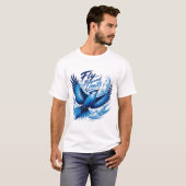Blaumerle T-Shirt (Vorne ganz)