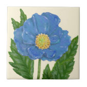 Blaumohnfliese Fliese (Vorderseite)