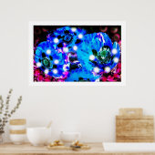 Blaumohngeister Poster (Küche)