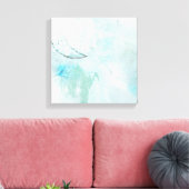 Blaumond 2 leinwanddruck (Insitu (Wohnzimmer))