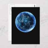 Blaumond Postkarte (Vorne/Hinten)