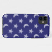 Blaumonde und Sternmuster Case-Mate iPhone Hülle (Rückseite (Horizontal))
