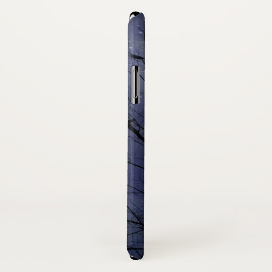 Blaumondglühen Case-Mate iPhone Hülle (Hinten/Rechts)