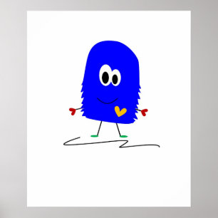 Blaumonster Poster