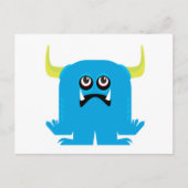 Blaumonster Postkarte (Vorderseite)
