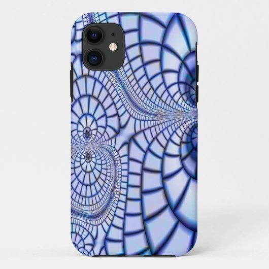 Blaumosaik Case-Mate iPhone Hülle (Rückseite)