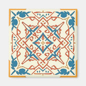 Blaumosaik Magnet (Vorne)