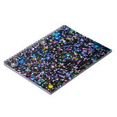 Blaumosaik Notizblock (Linke Seite)