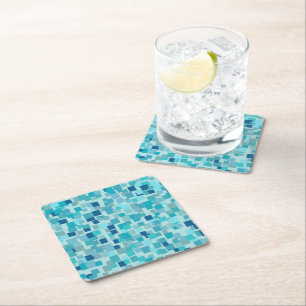 Blaumosaike Untersetzer