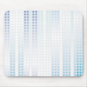 Blaumosaikfliesen Mousepad (Vorne)