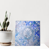 Blaumosaikmedaille störte Steinaussehen Fliese