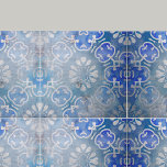 Blaumosaikmedaille störte Steinaussehen Fliese<br><div class="desc">Atemberaubende Zierkachelmuster aus Keramik mit einem blauen Mittelmedallienmosaik in verblasstem Stein. Es hat einen raffinierten, zeitlosen Look, der Ihrer Zuhause eine Touch Eleganz verleiht. Das Mosaik-Design ist kompakt und detailliert, perfekt, um jedem Zimmer eine auffällige Touch zu verleihen. Wenn Sie ein zeitloses und schönes Parkett suchen, dann ist das definitiv...</div>