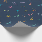Blaumusik Geschenkpapier (Ecke)