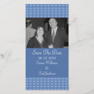 Blaumuster Save the Date