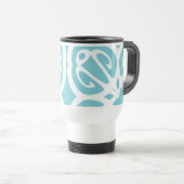 Blaumuster Vaso Reisebecher (VorderseiteRechts)