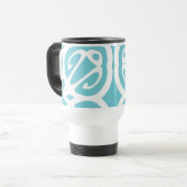 Blaumuster Vaso Reisebecher (Vorderseite Links)