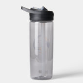 Blauorange Volleyball-Mannschaft farbenfroh Athlet Trinkflasche (Rechts)