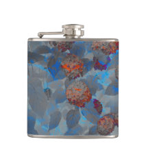 Blauorangefarbene Blume