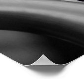 Blauorchid Print Poster (Ecke)