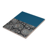 Blaupaisley Fliese (Seite)