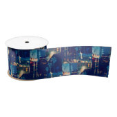 Blaupalmen Satinband (Spule)