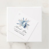 Blaupampas Blumenkreuz erste Kommune Geschenkanhänger (Beispiel)