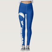 Blauparaglide-Leggings Leggings (Vorderseite)
