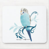 Blauparakeet Mousepad (Vorne)