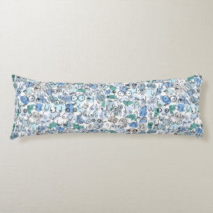 Blaupastellbrust Seitenschläferkissen