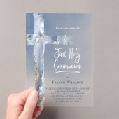 Blaupause | Erstkommunion Acryleinladungen (Insitu (Handheld))