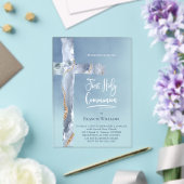 Blaupause | Erstkommunion Acryleinladungen (In Situ (Hochzeit))