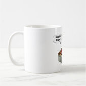 Blaupause Sardinen Ingenieur Kaffee Pause Kunst Kaffeetasse (Links)