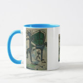 Blaupause-Tänzer Tasse (Links)