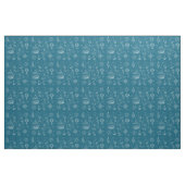 Blaupausen-Nautik-Grafikmuster Stoff (Fat Quarter (45,7 x 55,9 cm))