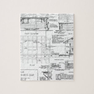 Blaupausen Puzzle