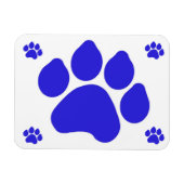 Blaupaw Print Flexible Magnet (Horizontal)