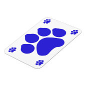Blaupaw Print Flexible Magnet (Linke Seite)