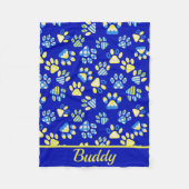 Blaupaws Pet Fleece Blanket (Vorderseite)