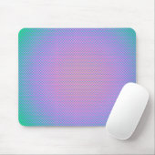 Blauperlfarbige Kohlenstofffaser gemustert Mousepad (Mit Mouse)