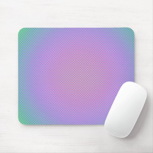 Blauperlfarbige Kohlenstofffaser gemustert Mousepad (Mit Mouse)