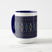 Blaupersisch Tasse (Vorderseite Links)