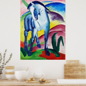 Blaupferd von Franz Marc Poster (Küche)