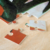 Blaupferd von Franz Marc Puzzle (Seite)
