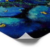 Blaupferde Poster (Ecke)