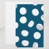 Blaupillen Briefpapier (Vorne/Hinten)