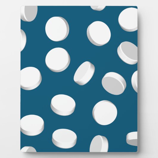 Blaupillen Fotoplatte (Vorderseite)