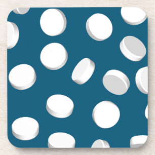 Blaupillen Getränkeuntersetzer