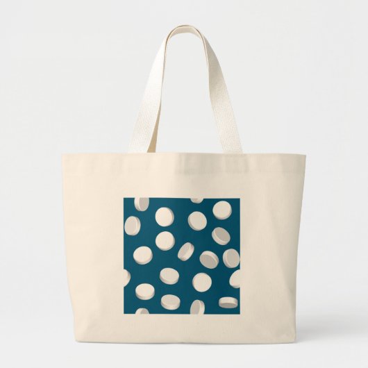 Blaupillen Jumbo Stoffbeutel (Vorne)