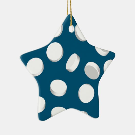 Blaupillen Keramikornament (Rechts)