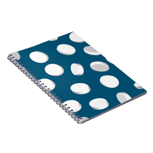 Blaupillen Notizblock (Rechte Seite)